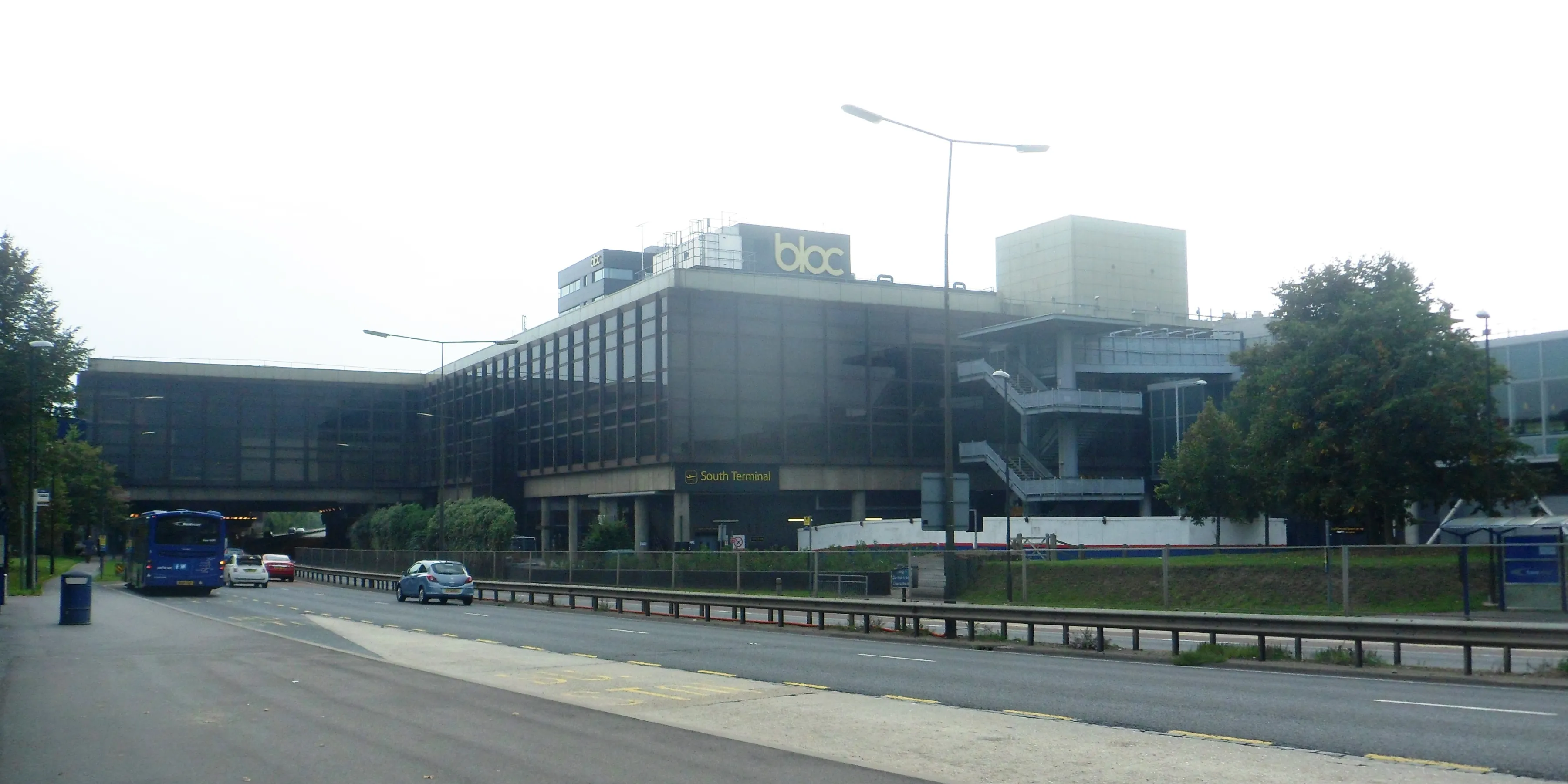 The exterior of Gatwick Airport South Terminal