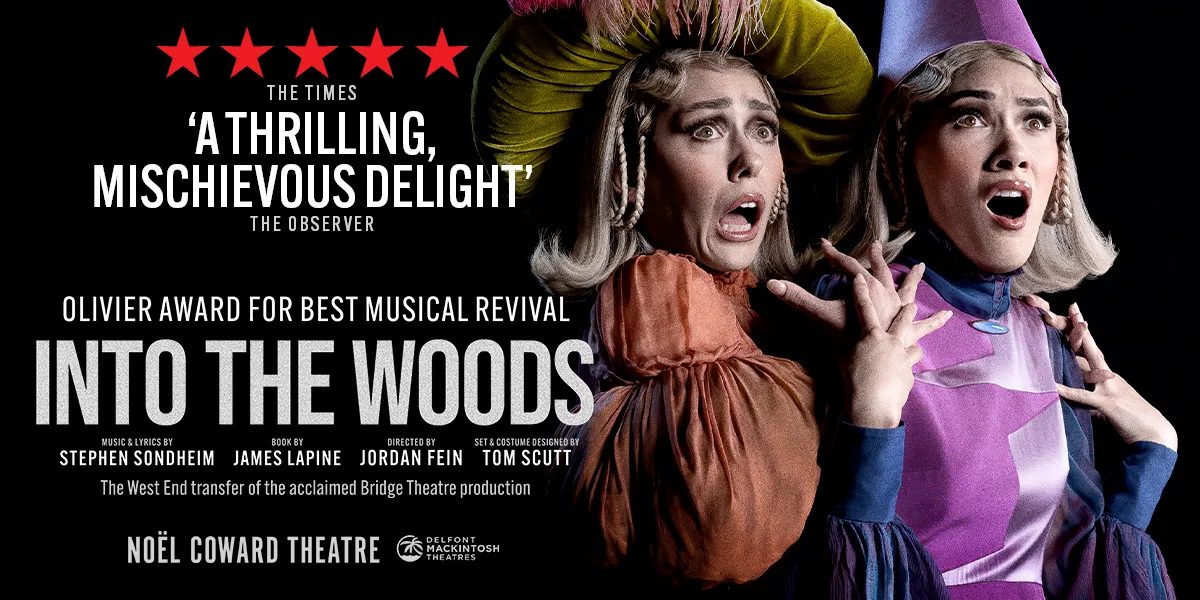 Artwork for Into the Woods at the Noël Coward Theatre